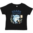 thumbnail image 3 of Inktastic Shark Explorer Ocean Adventure Boys or Girls Toddler T-Shirt, 3 of 5