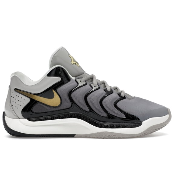 Nike Men's KD 17 Light Iron Ore Metallic Gold Basketball Shoes, from StockX