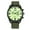 Green, variant on BKBP Trendy Creative Dial Three Eyes and Six Needles Nylon Strap Men's Watch Trendy Outdoor Hands Nylon Six Watch Three Creative Eyes Strap Dial Men's Watch