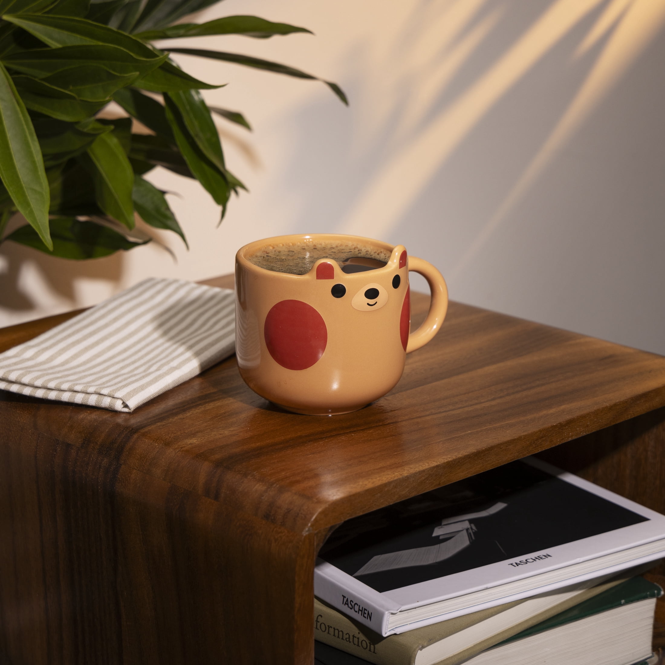 Thyme & Table 13.9 fl oz Figural Bear Stoneware Mug - Walmart.com