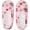 Pink Stars, variant on Fuzzy Slippers for Women, Super Soft Indoor Comfy & Cozy House Shoes W/ Anti-Skid Sole (Furry Collection)