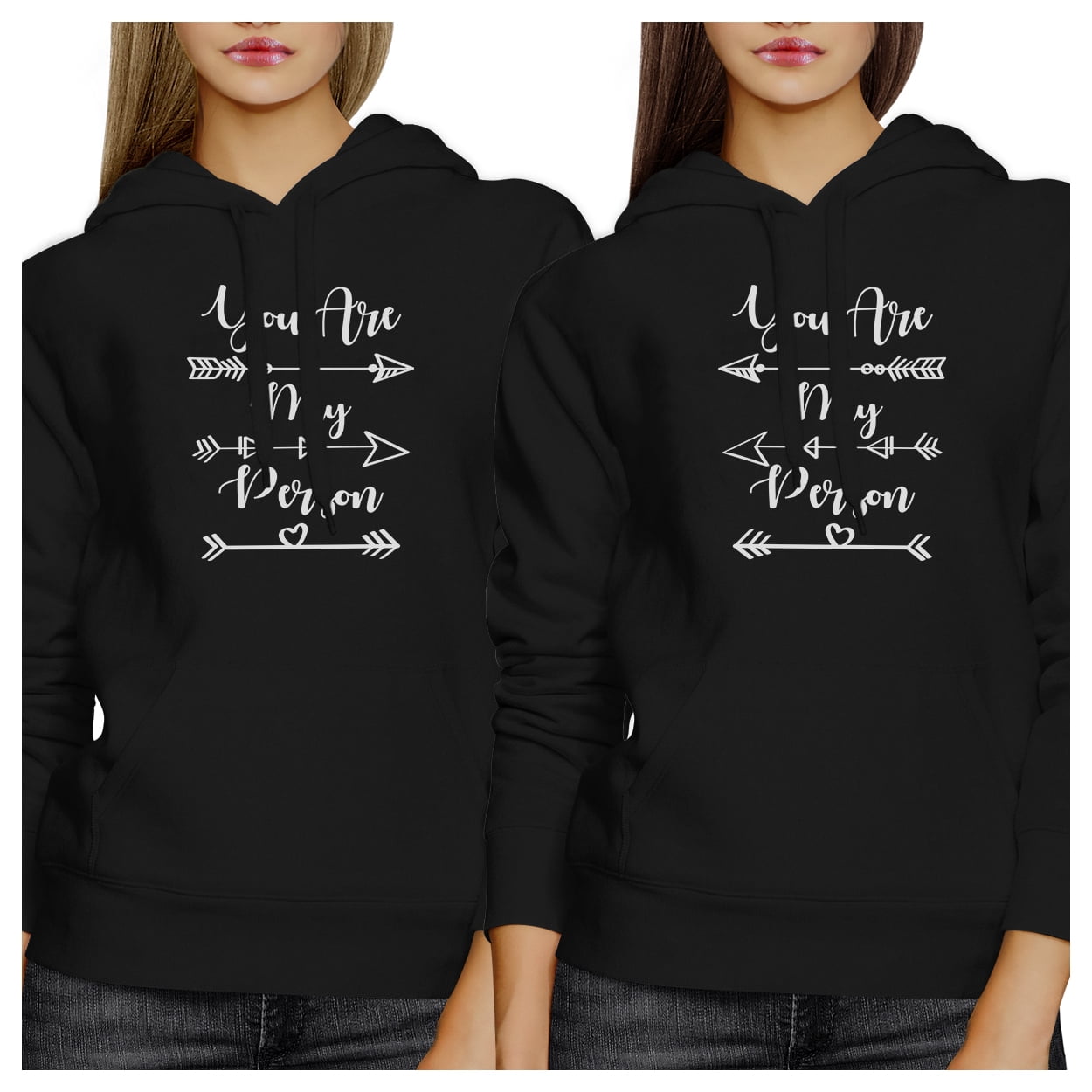 You Are My Person Unisex Black Mtaching 