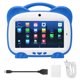 thumbnail image 1 of 7 Inch Kids Touch Tablet for Android 10.0 Support Bluetooth WiFi Quad Core 5500mAh Children Tablet US Plug 100‑240V Blue, 1 of 10