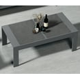 thumbnail image 4 of Outdoor Aluminum Patio Coffee Table with Tempered Glass, 4 of 7