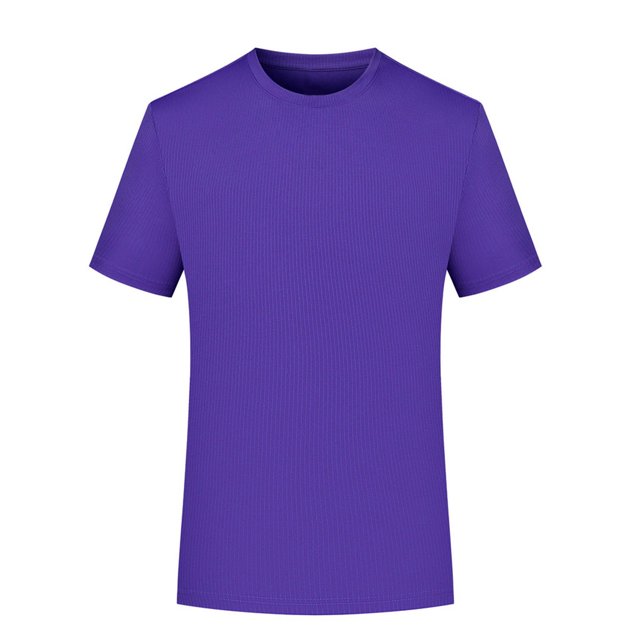 Cinvoph T-Shirt pour Hommes Gym Actif Extensible Tees Respirant Couleur Unie Tops de Course