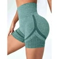 thumbnail image 5 of Women Yoga Shorts High Waist Workout Shorts Fitness Yoga Lift Butt Fitness Ladies Yoga Gym Running Short Pants Sportswear, 5 of 10