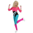thumbnail image 2 of Women's 80's Workout Girl Costume, 2 of 11