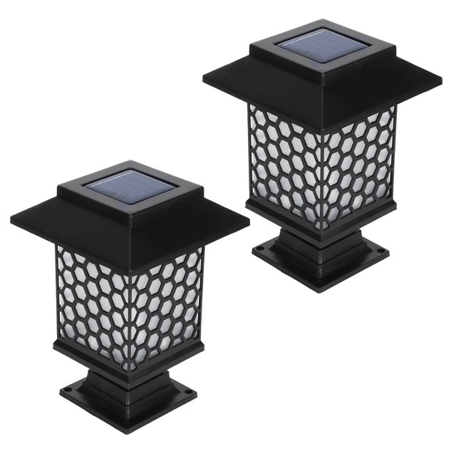Lámpara De Calle, Luz Solar Lámpara De Jardín Resistente A La Corrosión Lámpara De Calle Con Degradado De 7 Colores Plástico Para Patio Para Jardín Para Calle