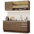 thumbnail image 1 of Cocina Integral 180cm Marrón Glamy Madesa 06, 1 of 5