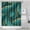 Teal Gold Marble, variant on Teal Gold Marble Pattern Shower Curtain 36"x72" ,Bathroom Decorative Shower Curtains Set with 12 Hooks,Modern Waterproof Washable Shower Curtain
