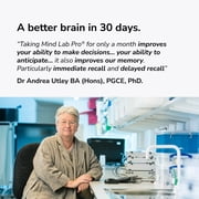 Mind Lab Pro® MLP® v4 Universal Nootropic™ Brain Booster Supplement for Focus, Memory, Clarity, Energy - 60-Count - Plant-Based, Naturally Sourced Memory Vitamins for Better Brain Health, Made in USA