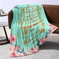 thumbnail image 1 of LHSHID Christian Gifts for Women Bible Verse Blanket Religious Gifts Healing Throw Blanket with Inspirational Thoughts and Prayers Get Well Soon Gifts for Women & Men Birthday Gift 40x50in, 1 of 6