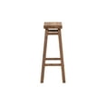 thumbnail image 5 of Boraam Sonoma Backless Saddle Bar Height Stools - Barnwood Wire-Brush - Set of 2, 5 of 7