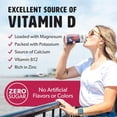 thumbnail image 6 of ShineWater Watermelon Blackberry Vitamin D Electrolyte Drinks 12-Pack, Sugar Free Flavored Water with Magnesium, Zinc & Antioxidants, Low Calorie Hydration Beverage, Zero Sugar, 6 of 7