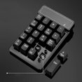 thumbnail image 2 of Mini teclado numérico inalámbrico Usb de 2,4 ghz, 19 teclas, teclado numérico, receptor numérico, 2 of 3