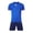 Blue A1, variant on Edvintorg Soccer Jersey for Boys 2 Piece Mesh Quick Dry Crewneck Short Sleeve Casual Top and Short Training Uniform Size 6-15