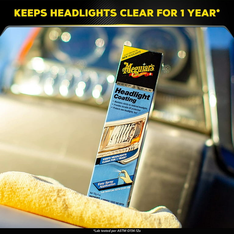 HEADLIGHT CLEAR COAT AEROSOL - Majestic Solutions Auto Detail Products