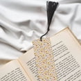 thumbnail image 6 of Kdxio Coffee Donuts Print Metal Tassel Bookmarks,Perfect Gift for Art Lovers and Bookworms Metal Bookmarks for Women, 6 of 8