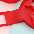 thumbnail image 3 of CHOK Pancake Mold Maker Multi-silicone Four-hole Omelette Love Pancake Mold Non Stick baking Round / Heart Mold Silicone Rice Group Abrasive Stars Plum Flower, 3 of 7
