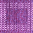thumbnail image 1 of Ahgly Company Indoor Square Abstract Purple Modern Area Rugs, 3' Square, 1 of 4