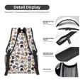 thumbnail image 4 of Yiaed Cute Cats Print School Backpack College Backpack Daypacks for Students High School Spacious and Durable Daypack for Work and Travel-One Size, 4 of 6