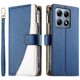 thumbnail image 5 of Funda cartera GANGXUN para Xiaomi 14T Pro 5G , cuero PU con tarjetero, cremallera, correa de mano, soporte y protección 508°, 5 of 6