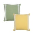 thumbnail image 4 of LR Home Balanced Border Bold Halo Striped Throw Pillow, 4 of 10