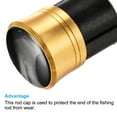 thumbnail image 5 of Unique Bargains 22mm Dia Plastic Fishing Rod End Cup Protector, 5 Pack, 5 of 5