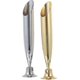 thumbnail image 1 of Round Metal Insertion Pen Holder Vintage Single Pen Holder Feather Quill Dip Pens Base Fountain Pens Stand For Office School Stationery(2pcs, Go, 1 of 5