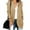Khaki, variant on Womens Long Sleeve Casual Lightweight Loose Open Front Cardigan Knit Sweaters Coat with Pockets