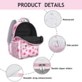 thumbnail image 3 of Bright Colorful Floral School Backpack - Ergonomic Waterproof Bookbag for Commuters, 3 of 6