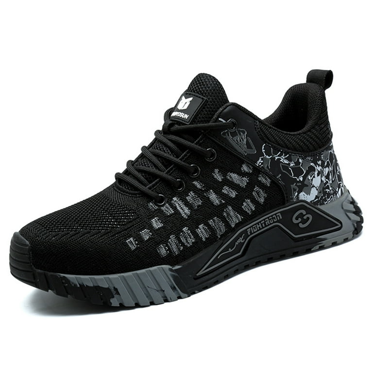 Steel Toe Work Shoes for Men Women Breathable Safety Shoes