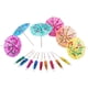 thumbnail image 2 of Juego de 108 piezas de decoración para fiesta tropical hawaiana, hojas, flores y sombrillas para fiesta hawaiana con temática de playa, 2 of 9