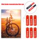 thumbnail image 4 of 10 Uds. De tapa de extremo de Cable de bicicleta de riesgo, punta de Cable de freno de cambio de bicicleta de carretera (rojo 5mm) Likrtyny paseo en bicicleta, 4 of 7