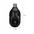 thumbnail image 3 of Teissuly New E27 Bulb Camera 1080p Mobile Phone Wireless WiFi Network Home Camera 360 ° Infrared Night Vision Mobile Monitoring Monitor, Two-way Voice Call 2pcs Teissuly WER202310061658, 3 of 9