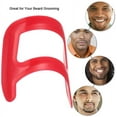 thumbnail image 2 of Hair Template Neck Haircut Shaper Portable Beard Hair Cut Neck Back Shapes Hair Shaping for Male Husband Friends Men, 2 of 7