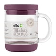 thumbnail image 7 of Ello Nova Shine 12oz Glass Mug with Lid, Figgy Pudding, 7 of 7