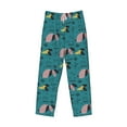 thumbnail image 4 of Goofa Dachshund Dog Printed Soft Pajama Pants for Men, Wide Leg Comfy Casual Lounge Yoga Pants-Medium, 4 of 9