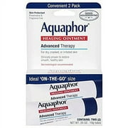 Aquaphor Healing Skin Ointment, Advanced Therapy, (Each 2 Count of 0.35 oz Tubes) 0.7, Pack of 3