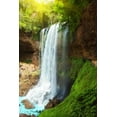 thumbnail image 2 of Dambri Waterfall Wall Mural by Wallmonkeys Peel and Stick Graphic (48 in H x 32 in W) WM251870, 2 of 4