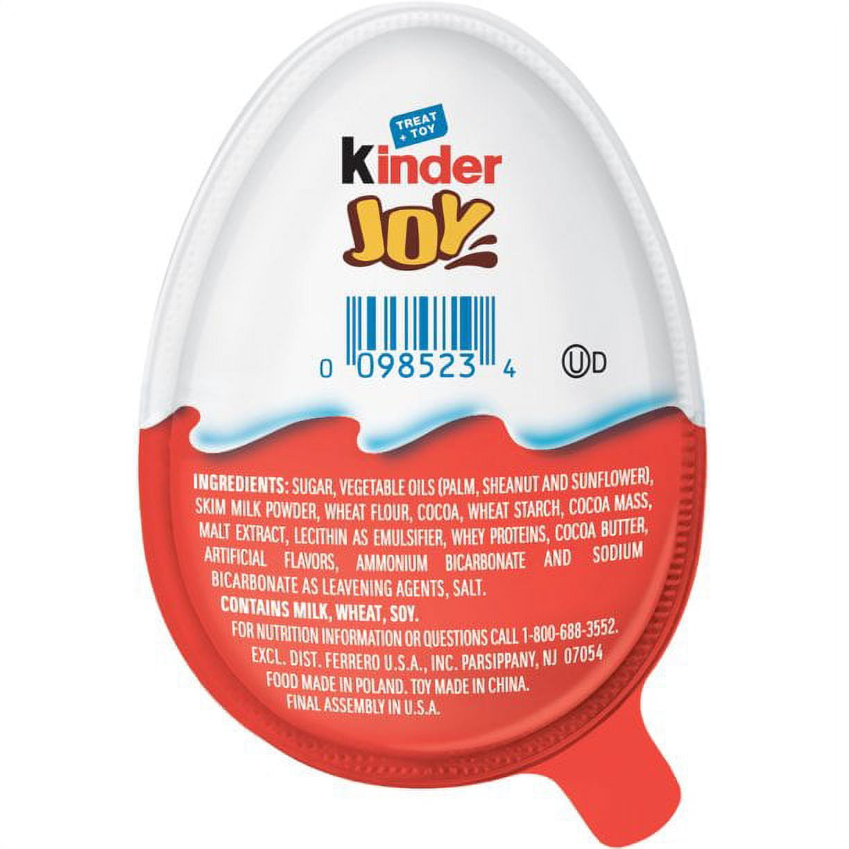 Ferrero Kinder Joy Milk Chocolate Egg - Office Depot