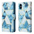 thumbnail image 2 of Compatible with iPhone X/ XS Premium Vintage PU Leather Magnetic Closure Case with Strap Flip Cover, 2 of 5
