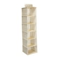 thumbnail image 3 of Simplify 6 Shelf Closet Organizer in Nonwoven Faux Jute, 3 of 6