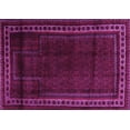 thumbnail image 1 of Ahgly Company Indoor Rectangle Persian Pink Traditional Area Rugs, 7' x 9', 1 of 4