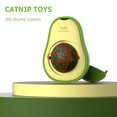 thumbnail image 4 of Sywqhk Aguacate Catnip Ball 360 Rotación Saludable Natural Catnip Menta Gatos Juguetes (1) Sywqhk Para estrenar, 4 of 9