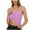 Purple, variant on Womens Racerback Tank Tops with Built in Bra Casual Sport Workout Yoga T Shirt Sleeveless Athletic Gym Tees (XL, Purple)