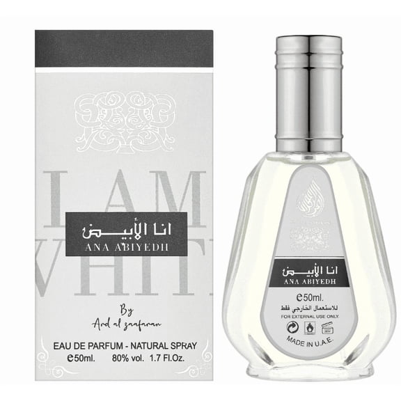 Lattafa Ana Abiyedh Eau de Parfum, Unisex Fragrance, 50ml Spray