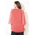 thumbnail image 2 of Catherines Women's Plus Size Petite Dazzling Blouse, 2 of 6