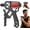 Black, variant on Ergonomic Adjustable H-Shaped Grip Hand Trainer,Upgraded Grip Strength Trainer Adjustable Resistance 11-363 Pounds,Forearm Strengthener w/Counter,for Stress Relief Strengthen Wrist,Forearm Fingers
