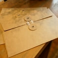 thumbnail image 3 of Miangastore 10Pcs Kraft Paper File Pocket Retro Style Paper Envelope Thickened Postcard Storage Bag, 3 of 9